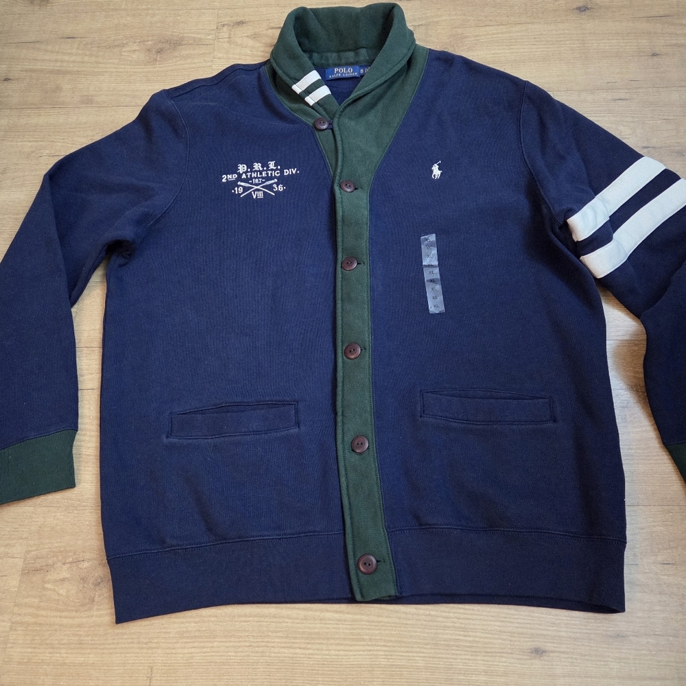 POLO Ralph Lauren Shawl Cardigan - Picture 11 of 14